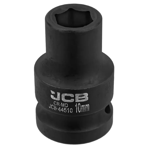 JCB Nasadka udarowa 1/2" 10 mm 6-kątna Cr-Mo KLUCZ nasadowy