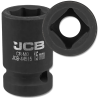 JCB Nasadka udarowa 1/2" 15 mm 6-kątna Cr-Mo KLUCZ nasadowy