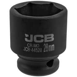 JCB Nasadka udarowa 1/2" 28 mm 6-kątna Cr-Mo KLUCZ nasadowy