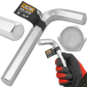 JCB Klucz IMBUS imbusowy HEX CRV 18mm 6-kątny typ L