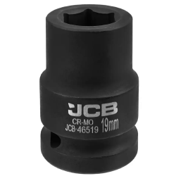 JCB Nasadka udarowa 3/4" 19mm 6-kątna Cr-Mo KLUCZ nasadowy