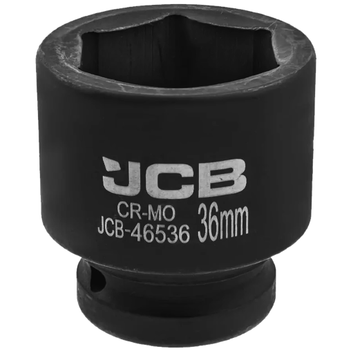 JCB Nasadka udarowa 3/4" 36mm 6-kątna Cr-Mo KLUCZ nasadowy