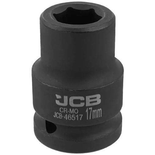 JCB Nasadka udarowa 3/4" 17mm 6-kątna Cr-Mo KLUCZ nasadowy