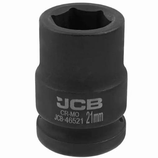JCB Nasadka udarowa 3/4" 21mm 6-kątna Cr-Mo KLUCZ nasadowy