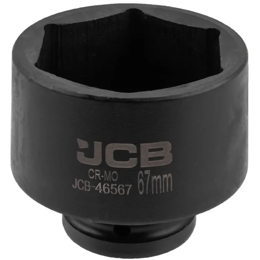JCB Nasadka udarowa 3/4" 67mm 6-kątna Cr-Mo KLUCZ nasadowy