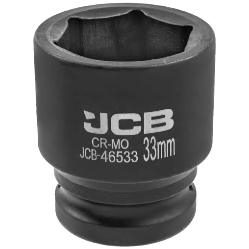 JCB Nasadka udarowa 3/4" 33mm 6-kątna Cr-Mo KLUCZ nasadowy