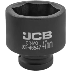 JCB Nasadka udarowa 3/4" 47mm 6-kątna Cr-Mo KLUCZ nasadowy