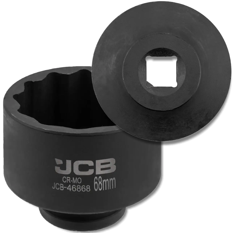 JCB Nasadka udarowa 3/4" 68mm 12-kątna Cr-Mo KLUCZ nasadowy