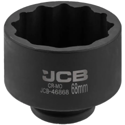 JCB Nasadka udarowa 3/4" 68mm 12-kątna Cr-Mo KLUCZ nasadowy
