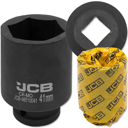 JCB NASADKA udarowa GŁĘBOKA 3/4" Cr-Mo 6-kątna 41mm KLUCZ nasadowy