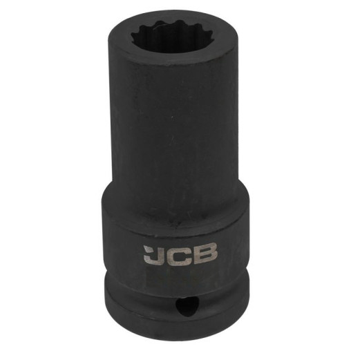 JCB NASADKA udarowa GŁĘBOKA 3/4" Cr-Mo 12-kątna 17 mm KLUCZ nasadowy