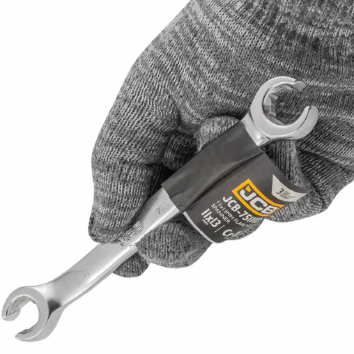 JCB Klucz OCZKOWY rozcięty 11x13 mm 2-STRONNY Cr-V 6-KĄTNY