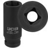 JCB NASADKA udarowa GŁĘBOKA 1/2" Cr-Mo 6-kątna 23mm KLUCZ NASADOWY