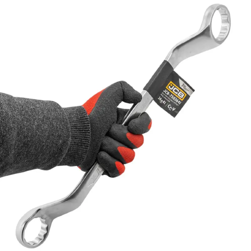 JCB Klucz OCZKOWY 2-stronny odgięty o 45 STOPNI 36x41 mm Cr-V 12-KĄTNY