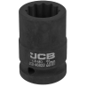 JCB Nasadka udarowa 3/4" 22mm 12-kątna Cr-Mo KLUCZ nasadowy