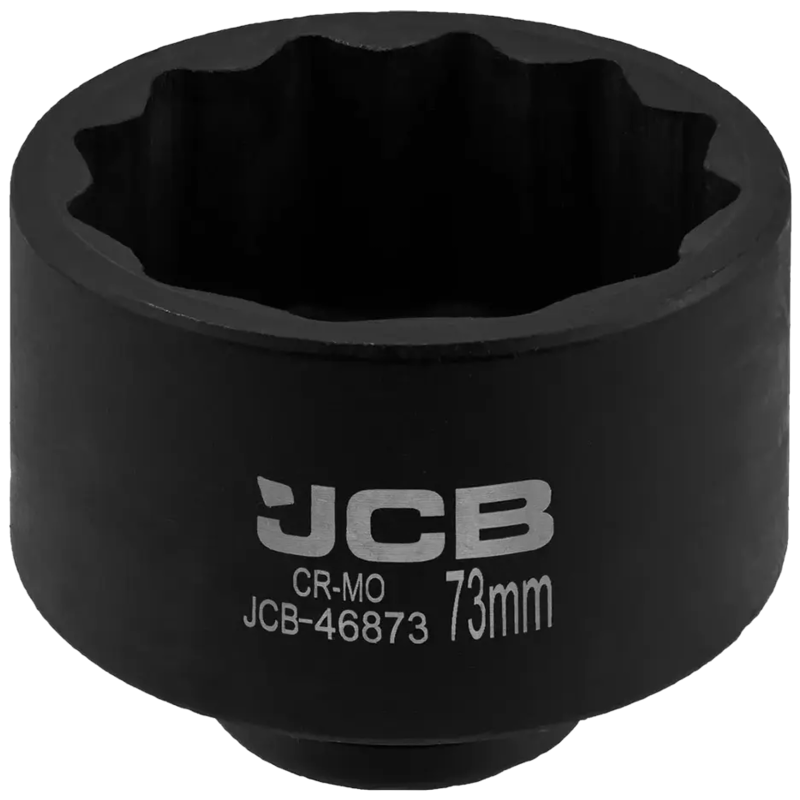 JCB Nasadka udarowa 3/4" 73mm 12-kątna Cr-Mo KLUCZ nasadowy