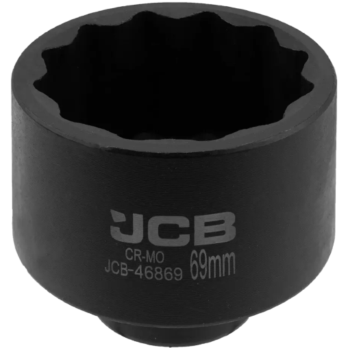 JCB Nasadka udarowa 3/4" 69mm 12-kątna Cr-Mo KLUCZ nasadowy