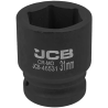 JCB Nasadka udarowa 3/4" 31mm 6-kątna Cr-Mo KLUCZ nasadowy