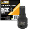 JCB Nasadka BIT udarowa 3/4" 20mm 6-kątna Cr-Mo KLUCZ nasadowy