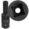 JCB NASADKA udarowa GŁĘBOKA 1/2" Cr-Mo 6-kątna 8mm KLUCZ NASADOWY