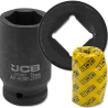 JCB NASADKA udarowa GŁĘBOKA 3/4" Cr-Mo 6-kątna 31mm KLUCZ NASADOWY