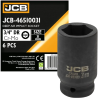 JCB NASADKA udarowa GŁĘBOKA 3/4" Cr-Mo 6-kątna 31mm KLUCZ NASADOWY
