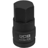 JCB Nasadka BIT udarowa 3/4" 34mm 6-kątna Cr-Mo KLUCZ nasadowy