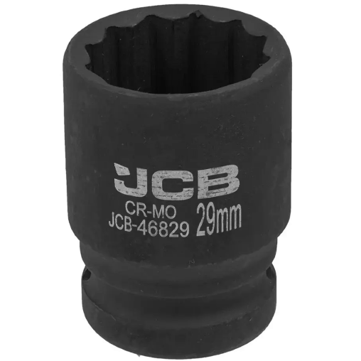 JCB Nasadka udarowa 3/4" 29mm 12-kątna Cr-Mo KLUCZ nasadowy