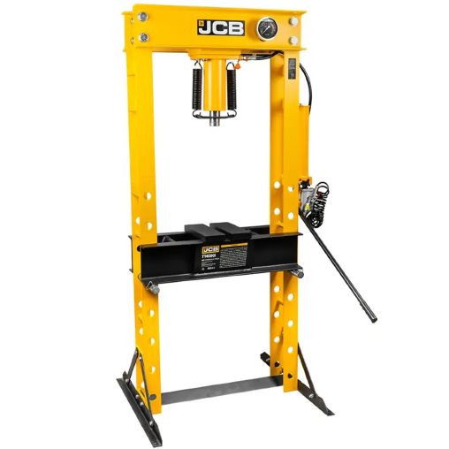 JCB Prasa HYDRAULICZNA podłogowa WARSZTATOWA 40T z MANOMETREM