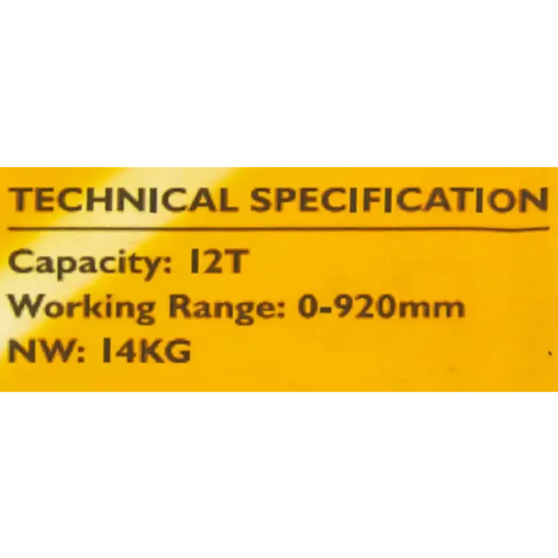 JCB Prasa HYDRAULICZNA podłogowa WARSZTATOWA 12 TON z MANOMETREM