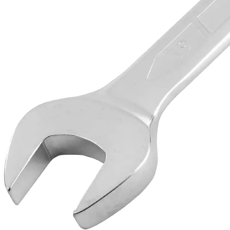 JCB Klucz PŁASKO-OCZKOWY odgięty o 75 STOPNI 19mm STAL CR-V dwustronny