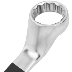 JCB Klucz PŁASKO-OCZKOWY odgięty o 75 STOPNI 30mm STAL CR-V dwustronny