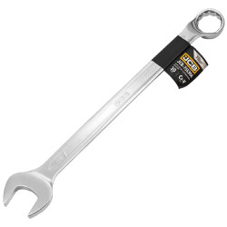 JCB Klucz PŁASKO-OCZKOWY odgięty o 75 STOPNI 30mm STAL CR-V dwustronny