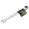 JCB Klucz PŁASKO-OCZKOWY z GRZECHOTKĄ 2-stronny 9mm Cr-V 12-KĄTNY