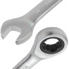 FORCEKRAFT Zestaw KLUCZY płasko-oczkowych z GRZECHOTKĄ 13 ELEMENTÓW 8-32mm