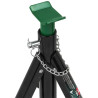 Kobyłki PODSTAWKI podpory SAMOCHODOWE 286-401mm 3 TONY 2 sztuki Rockforce