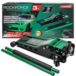 Podnośnik hydrauliczny 3 TONY Żaba niskoprofilowy 75-508 mm Rockforce