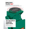 Podnośnik hydrauliczny 3 TONY Żaba niskoprofilowy 75-508 mm Rockforce