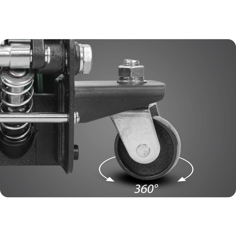 Podnośnik niskoprofilowy 3T 85-430 mm samochodowy dwutłokowy punktowy Żaba
