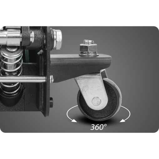 Podnośnik niskoprofilowy 3T 85-430 mm samochodowy dwutłokowy punktowy Żaba