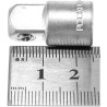 ROCKFORCE Adapter 1/4"(F)x3/8"(M) stal CR-V blokada KULKOWA