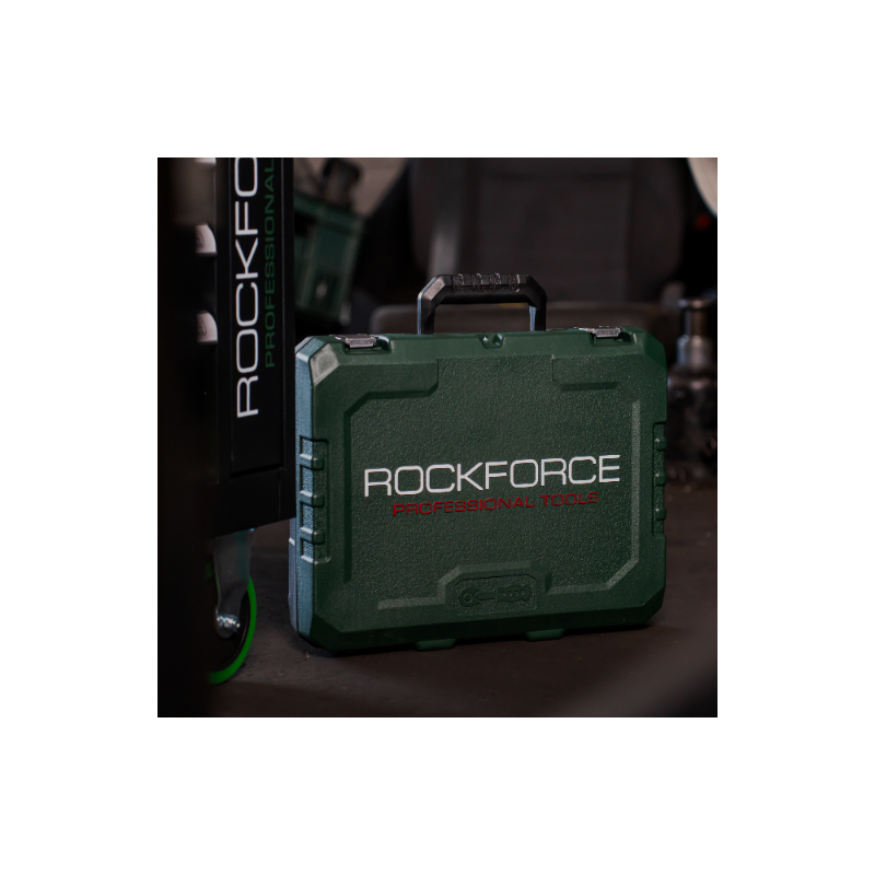 ROCKFORCE Adapter 1/4"(F)x3/8"(M) stal CR-V blokada KULKOWA