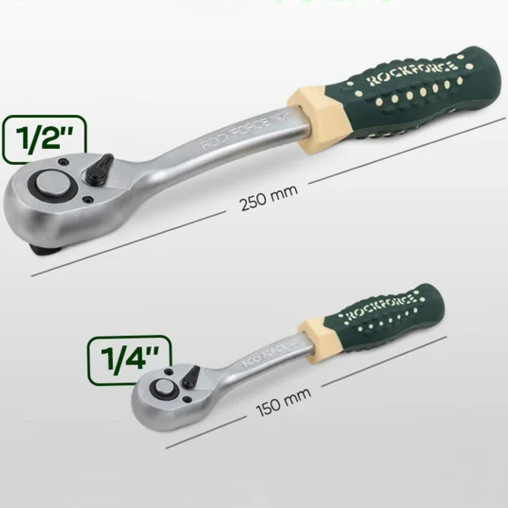 ROCKFORCE Zestaw NARZĘDZI 125 + 6 ELEMENTÓW komplet PREMIUM Cr-Mo CrV