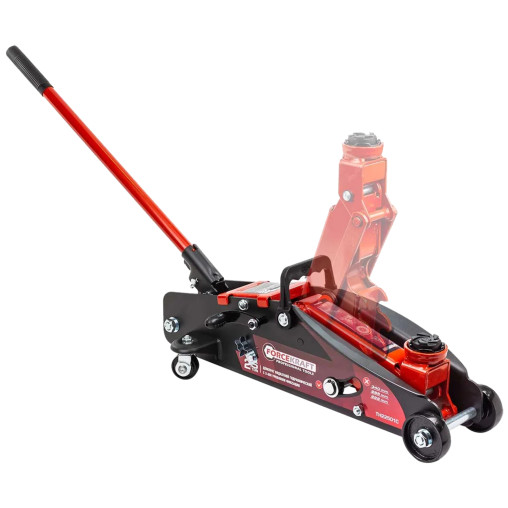 Podnośnik Samochodowy Hydrauliczny Żaba 2.5 T 140-387 mm walizka Forcekraft