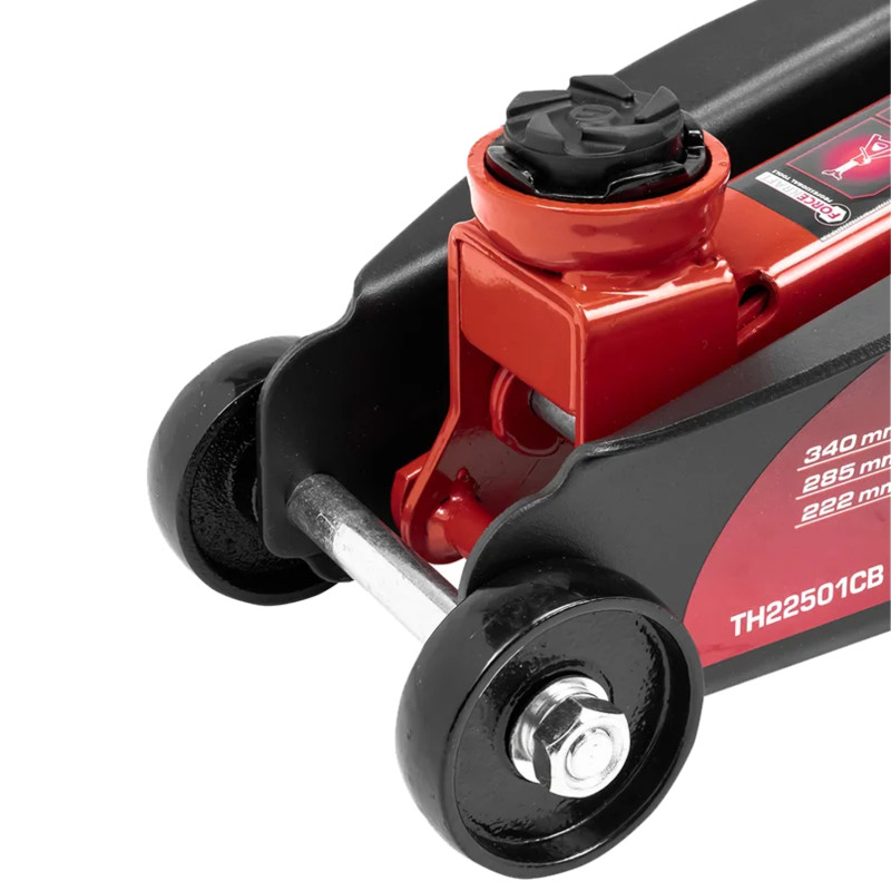 Podnośnik Samochodowy Hydrauliczny Żaba 2.5 T 140-387 mm lewarek Forcekraft