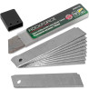 ROCKFORCE Zestaw 10 WYMIENNYCH ostrzy KOMPLET 10 elementów 18mm