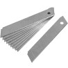 ROCKFORCE Zestaw 10 WYMIENNYCH ostrzy KOMPLET 10 elementów 18mm