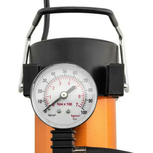 Kompresor samochodowy sprężarka tłokowa 12V 30l/min z manometrem Rockforce