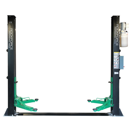 Podnośnik elektrohydrauliczny dwukolumnowy 4 T automatyczny 400V Rockforce