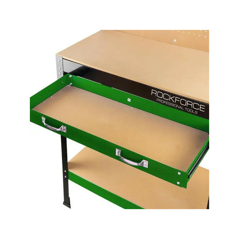 Stół warsztatowy narzędziowy 80 cm z szufladą ścianką do 100kg Rockforce